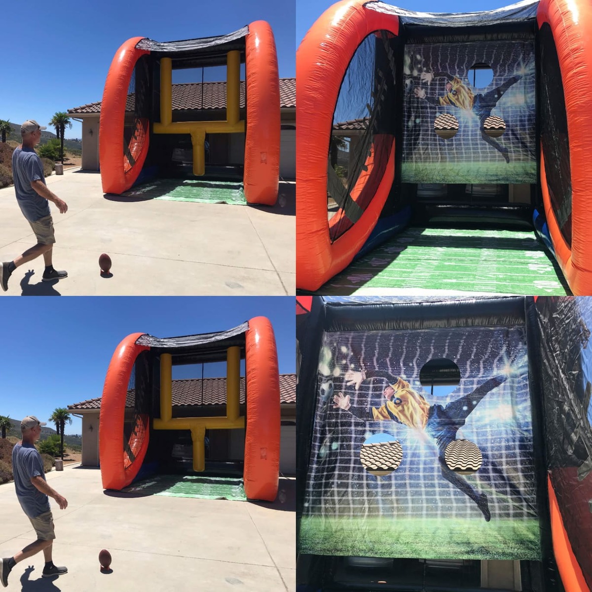 Inflatable Football Game / Soccer Game in La Mesa