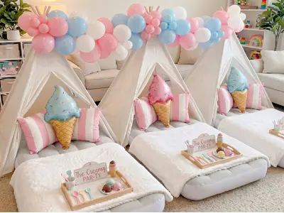 Teepee Sleepover Party in Spanish Fort
