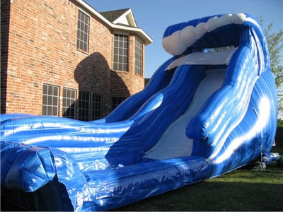 20ft Wave Water Slide