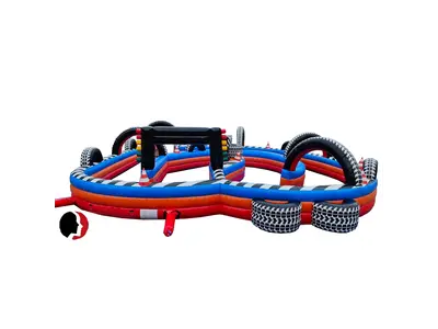 Nitro Inflatable RC Car Track in Hamtramck