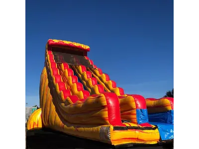 27'  Double Lane Waterslide with pool in college park