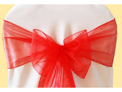  Red Chair Sashes
