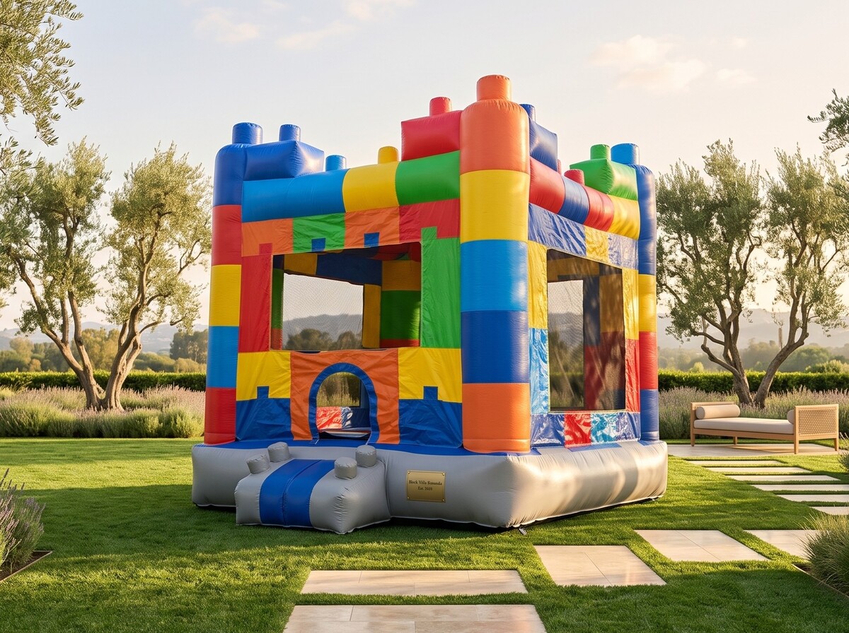 Block Party Castle Bounce House