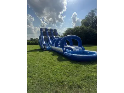 55ft Dual Lane Water Slide in Winchester