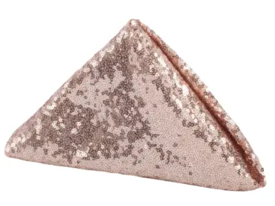 Glitz Sequin Napkin 20"x20" - Blush