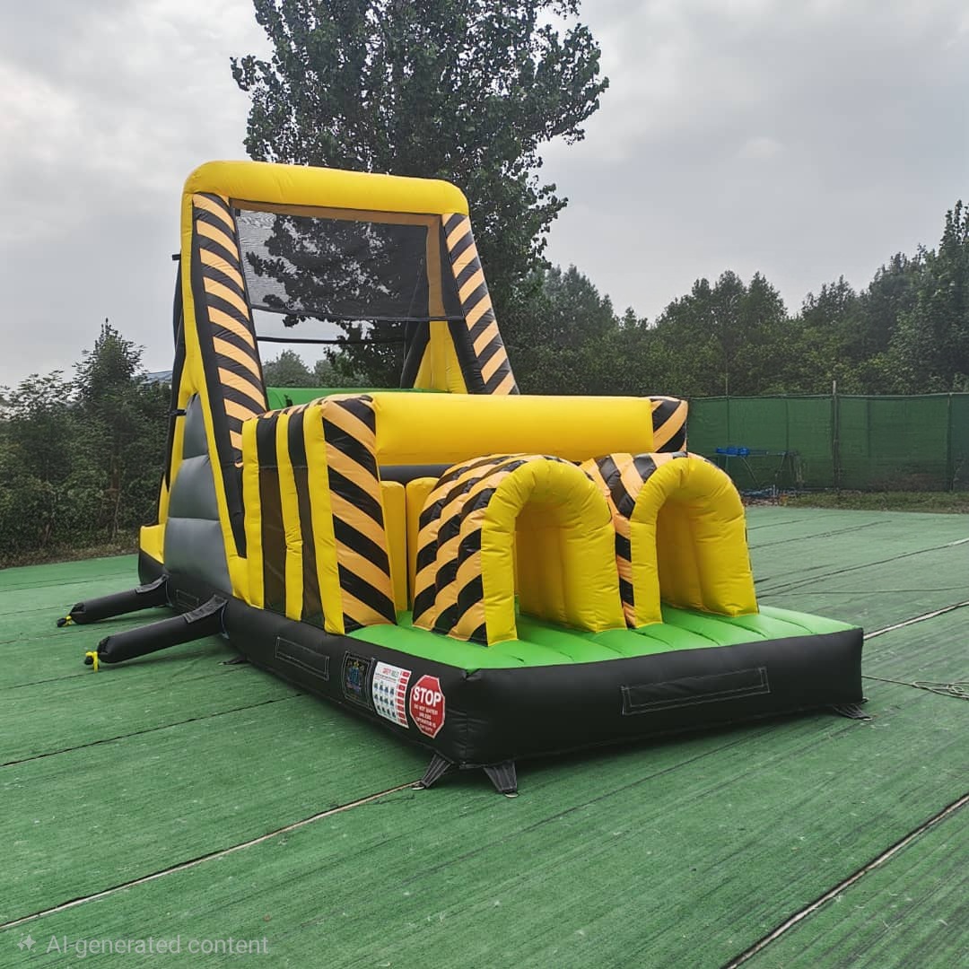 Toxic Obstacle Course 15' H x 30' L in Ocean Isle Beach