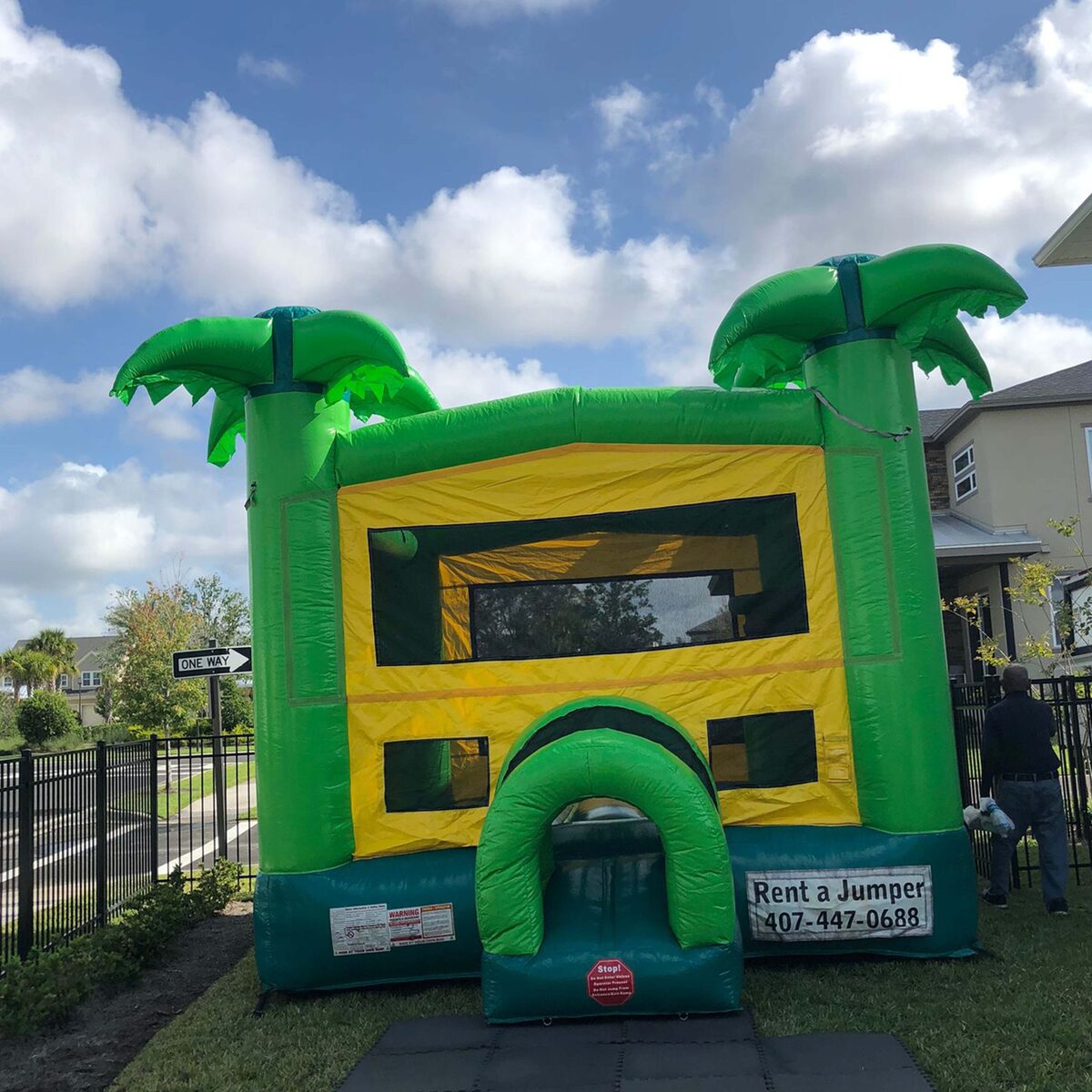 Tropical Bounce House #306 in dr phillips