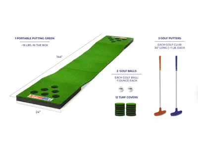 Battle Putt Yard Game in Loachapoka