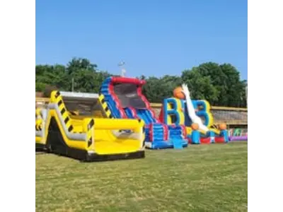 30' Foot Construction Obstacle Course in Nashville