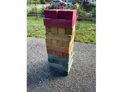 Giant Jenga in Philadelphia