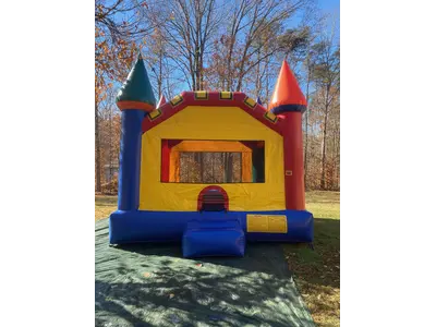Multi Colored Castle in Highland Springs