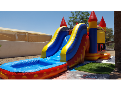 Inflatable native Indian combo