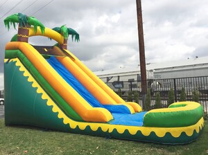 18ft Tropical Water Slide