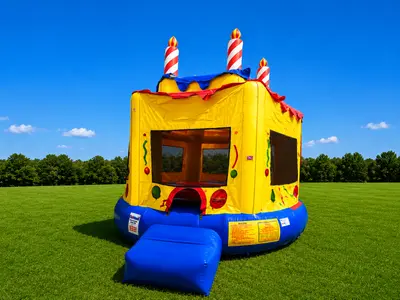 Birthday Cake Bounce House in Oklahoma City