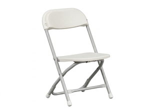 Kids White Folding Chairs