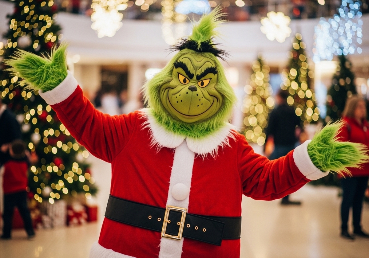 Grinch Mascot