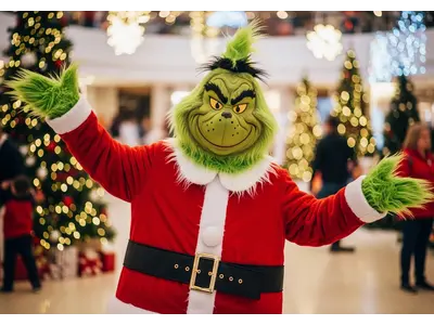 Grinch Mascot