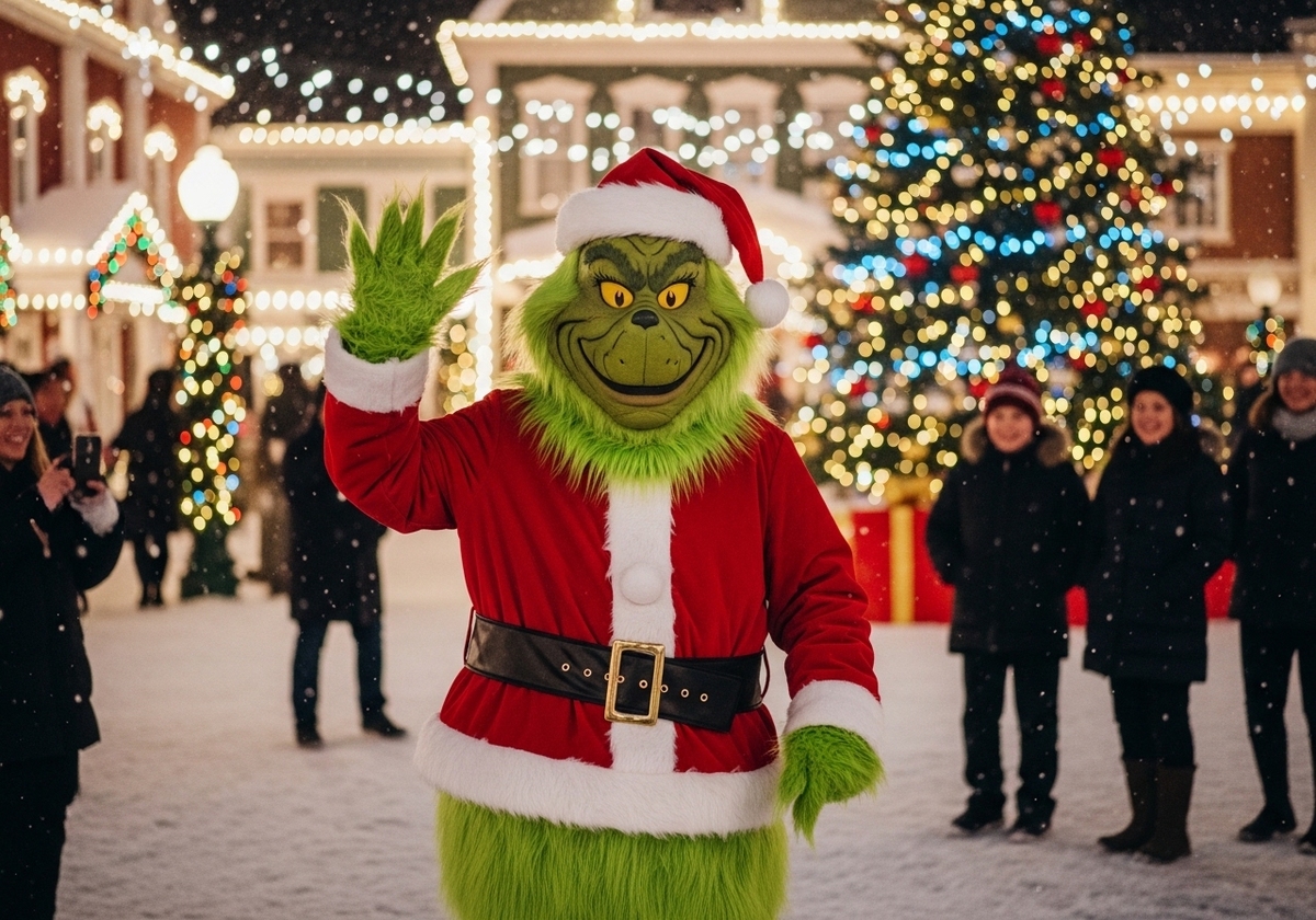 Grinch Mascot