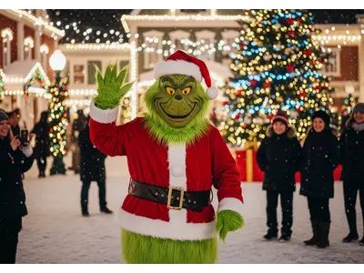 Grinch Mascot