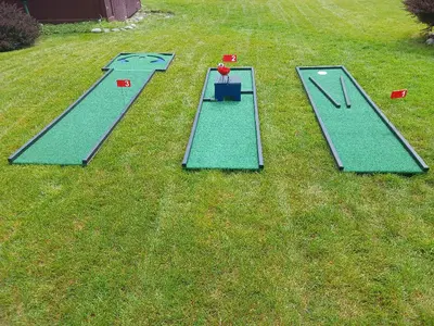 Miniature Golf..April thru Sept. indoor or outdoor rentals..Oct. thru March indoor rentals only.