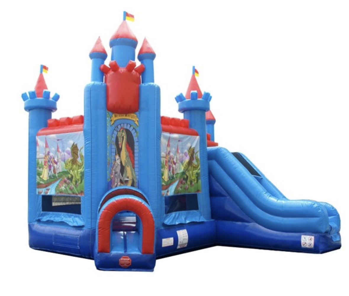 Knight Combo Bounce Castle in New Castle