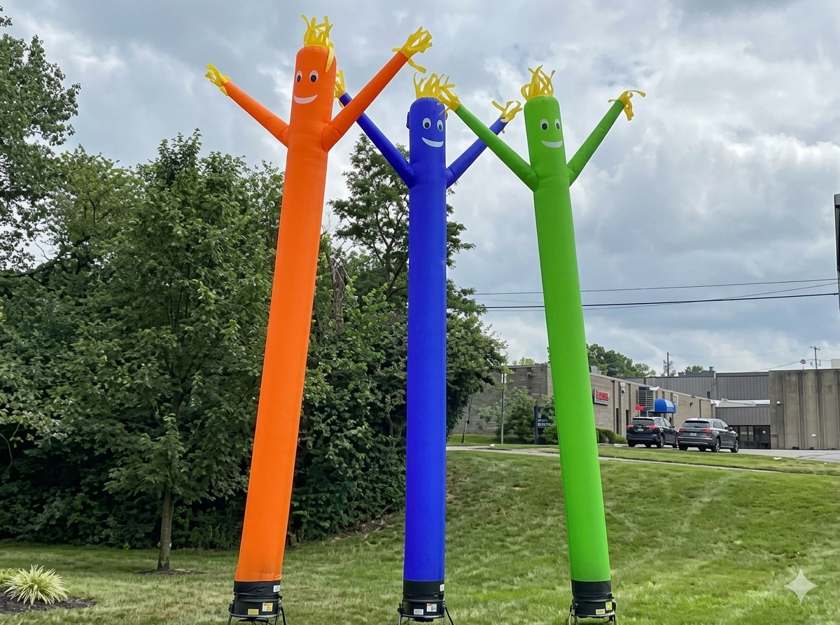 Sky Dancers in Dumbarton