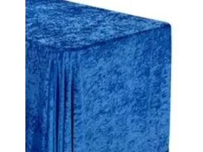 Velvet 90"x156" Rectangular Tablecloth - Royal Blue