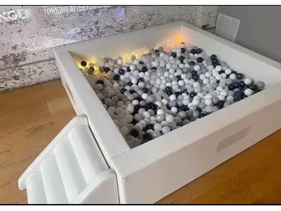 Large White Ball Pit in Madison Heights