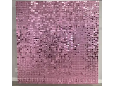 RosePink｜Clear Self-locking Based Shimmer Wall Panels