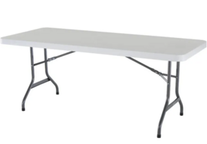 6FT RECTANGLE TABLE