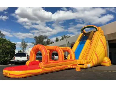 27x55ft Fire Marble water slide in Phoenix
