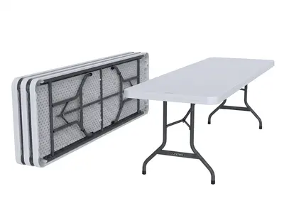 White 6 foot Lifetime Tables