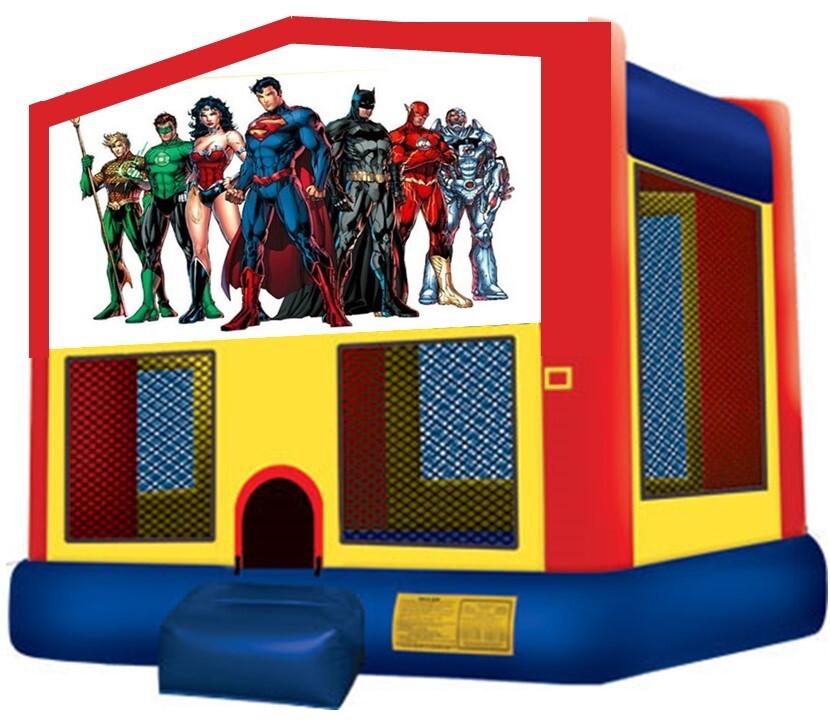 Justice League Bounce House in Chesterfield