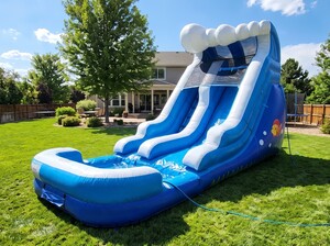 14ft Under the Sea Toddler Water Slide