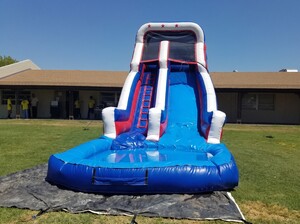 20ft Patriot Water Slide (Single Lane, with or without Slip n Slide)