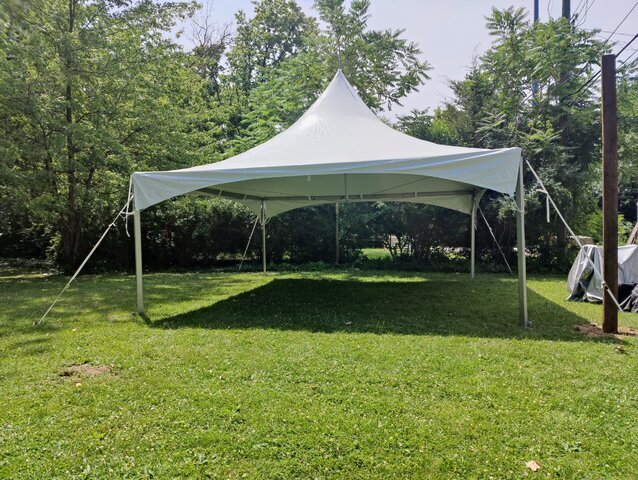 20x20 High Peak Tent in Madison Heights