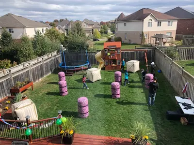 Backyard Laser Tag in Kitchener