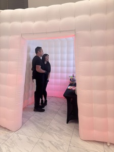 White Inflatable Photo Booth 