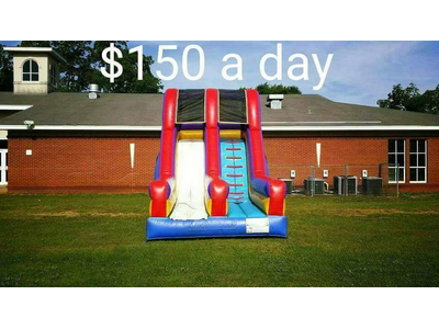 18ft Single Lane Dry Slide 