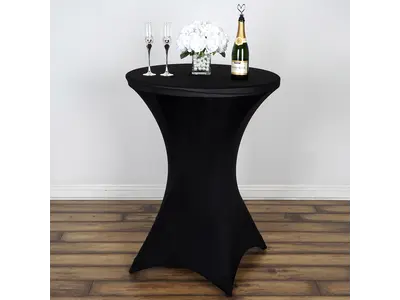 Black spandex bistro cover in Cedar Knolls