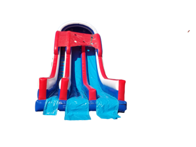 Patriot double lane dry slide 27ft tall