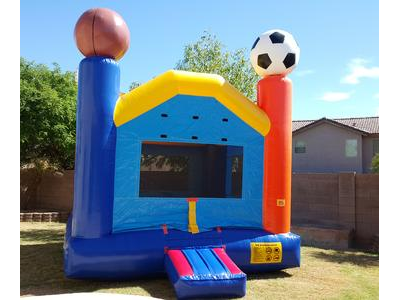 15x15 sports theme bounce house