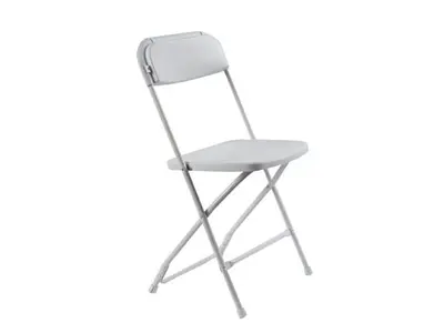 White Folding Chairs in Cerritos