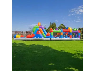 20' Block Party Obstacle Course in Nashville