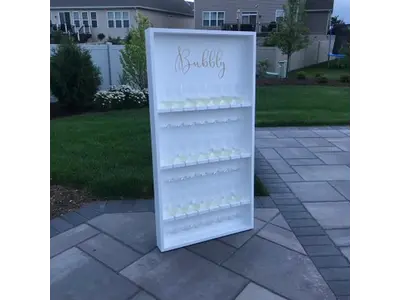 Champagne Wall in Madison Heights