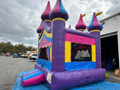 Pink Castle Bounce House #191 in college park