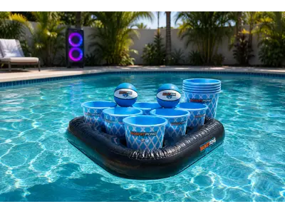 BasketPong Pool Game in Gulf Stream