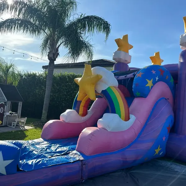 BOUNCE HOUSE WITH WET SLIDE RENTALS
