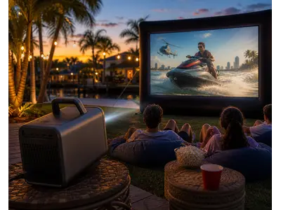 Movie Projector Indoor/Outdoor in Stuart