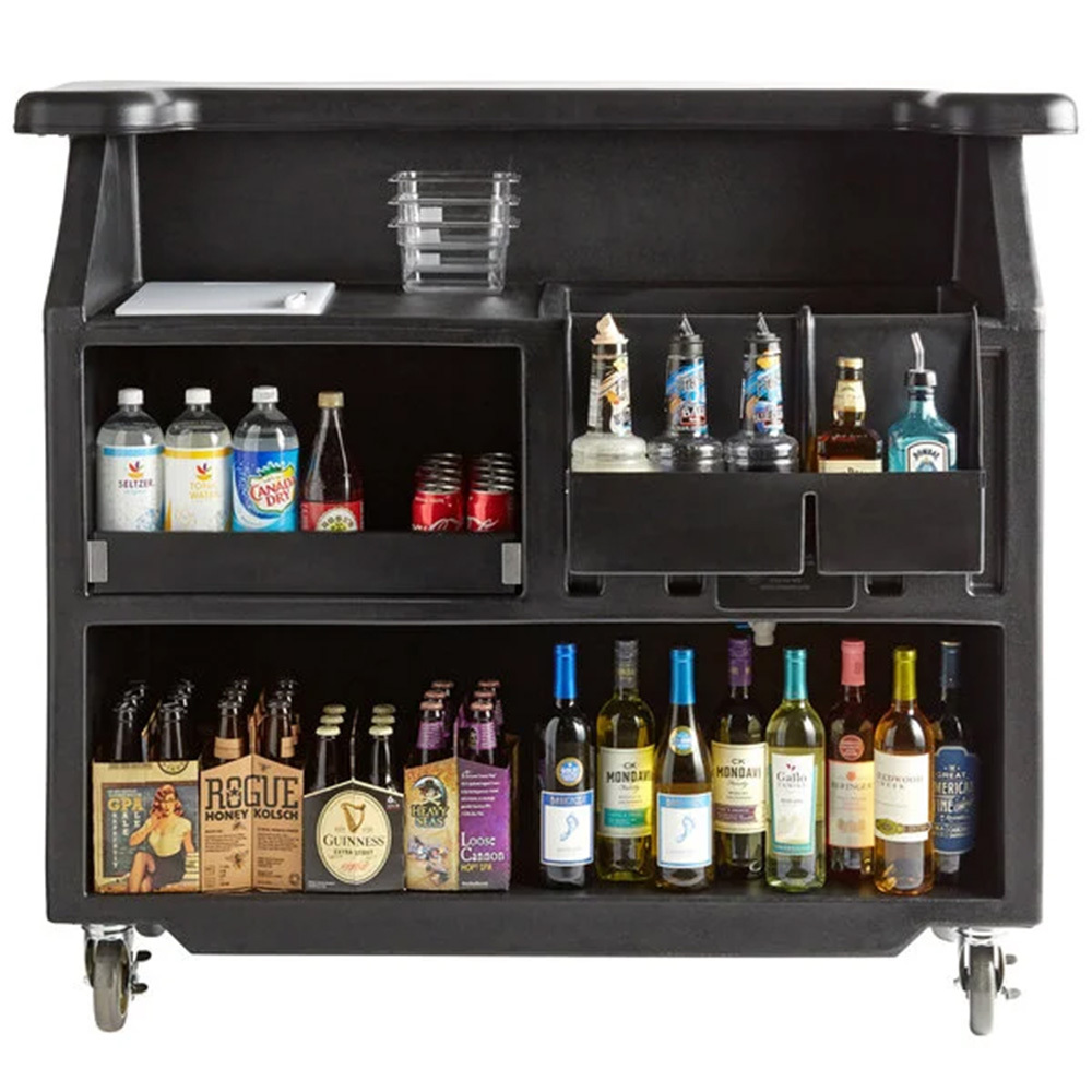 4.5ft Wet Bar Black in Royal Oak